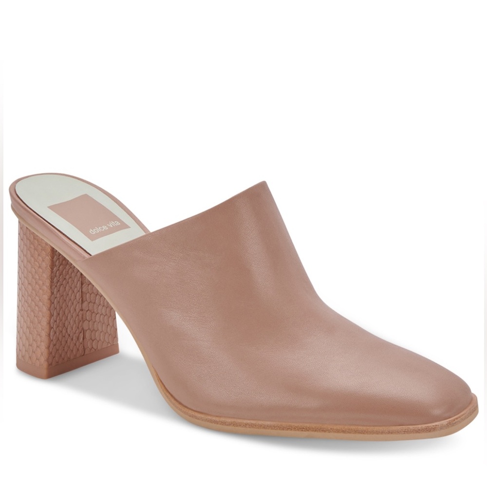 Dolce Vita Taupe Parez Mules
